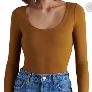 Steve Madden Long Sleeve Bodysuit
